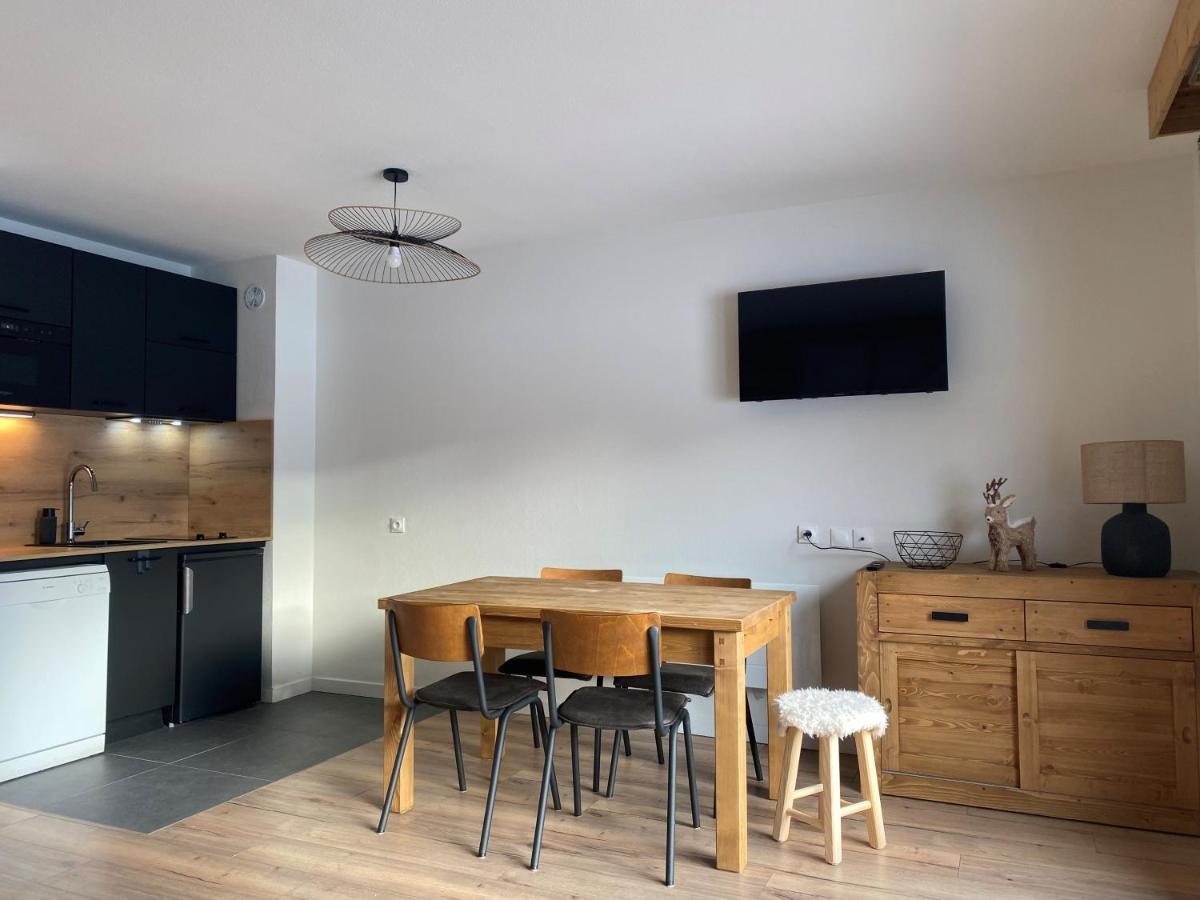 Appartement Renove T2, Vue Montagne Samoëns Exterior foto